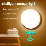 إضاءة LED يضيئ عند الإقتراب تلقائي يحتوي على لونين إضاءة ابيض و اصفر
