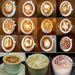 ⁦قوالب الرسم على القهوة⁩ - الصورة ⁦3⁩