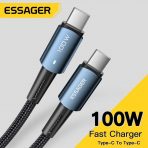 كيبل شحن تايب سي سريع 100 واط من ESSAGER