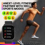 ⁦ساعة ذكية بلوتوث بإتصال صوتي Zeblaze GTS Pro اللون أسود⁩ - الصورة ⁦2⁩